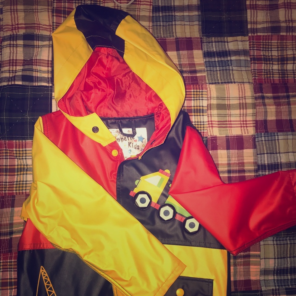 COPY - Size 4T boys rain coat